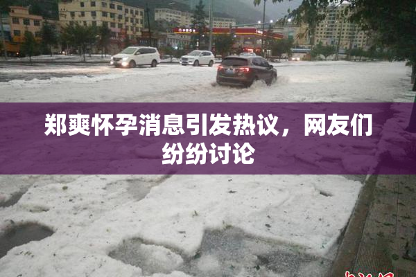 郑爽怀孕消息引发热议，网友们纷纷讨论
