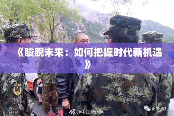 《睃睨未来：如何把握时代新机遇》