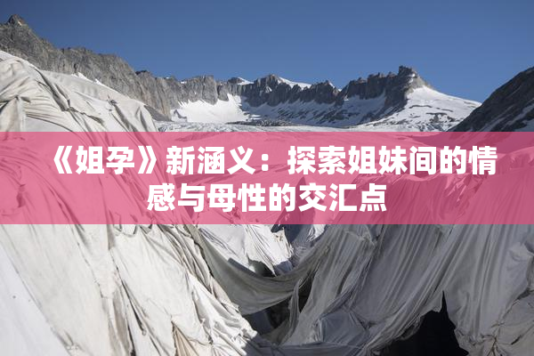 《姐孕》新涵义：探索姐妹间的情感与母性的交汇点