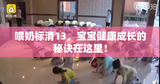 喂奶标清13，宝宝健康成长的秘诀在这里！