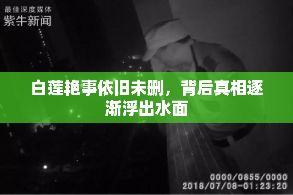 白莲艳事依旧未删，背后真相逐渐浮出水面