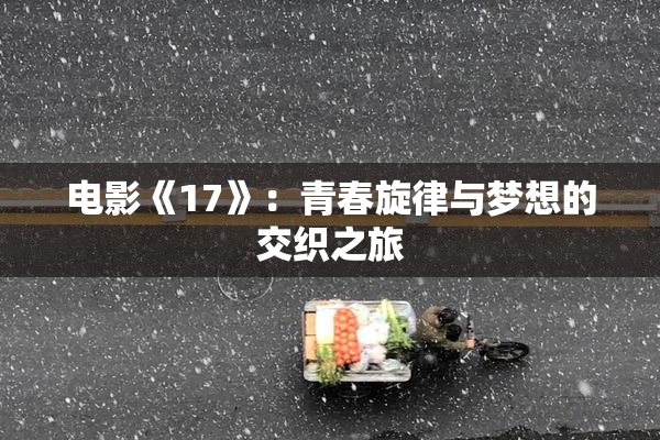 电影《17》：青春旋律与梦想的交织之旅