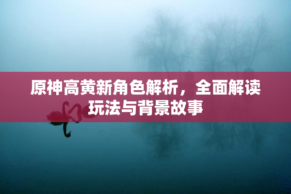 原神高黄新角色解析，全面解读玩法与背景故事