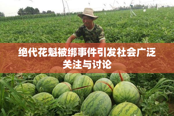 绝代花魁被绑事件引发社会广泛关注与讨论