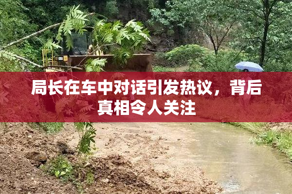 局长在车中对话引发热议，背后真相令人关注