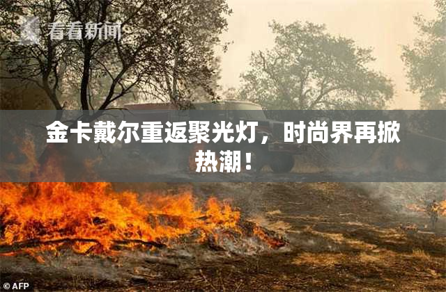 金卡戴尔重返聚光灯，时尚界再掀热潮！