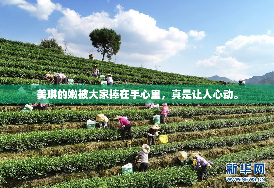 美琪的嫩被大家捧在手心里，真是让人心动。
