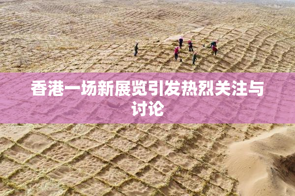 香港一场新展览引发热烈关注与讨论