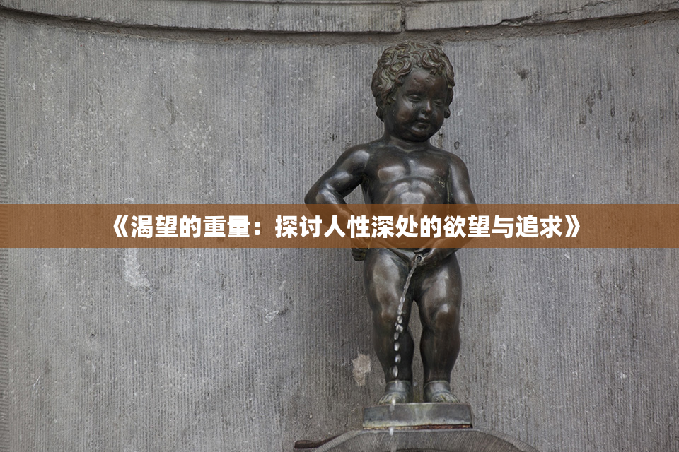 《渴望的重量：探讨人性深处的欲望与追求》