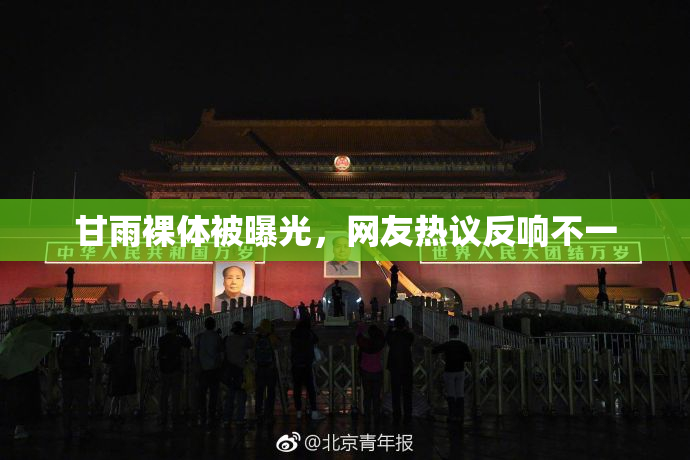 甘雨裸体被曝光，网友热议反响不一