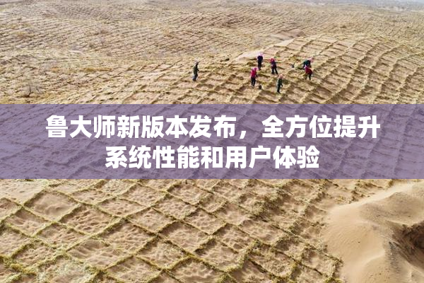 鲁大师新版本发布，全方位提升系统性能和用户体验