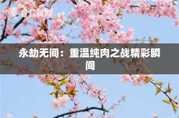 永劫无间：重温纯肉之战精彩瞬间