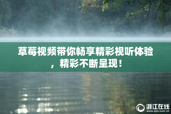 草莓视频带你畅享精彩视听体验，精彩不断呈现！