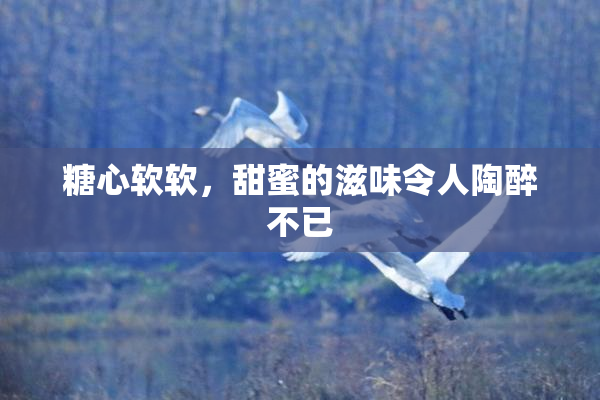 糖心软软，甜蜜的滋味令人陶醉不已