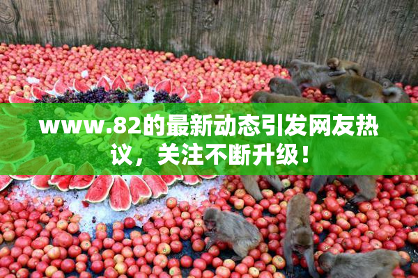 www.82的最新动态引发网友热议，关注不断升级！