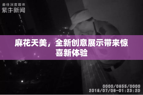 麻花天美，全新创意展示带来惊喜新体验
