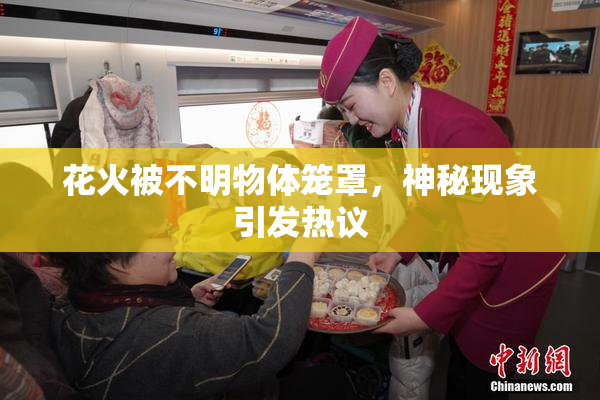 花火被不明物体笼罩，神秘现象引发热议