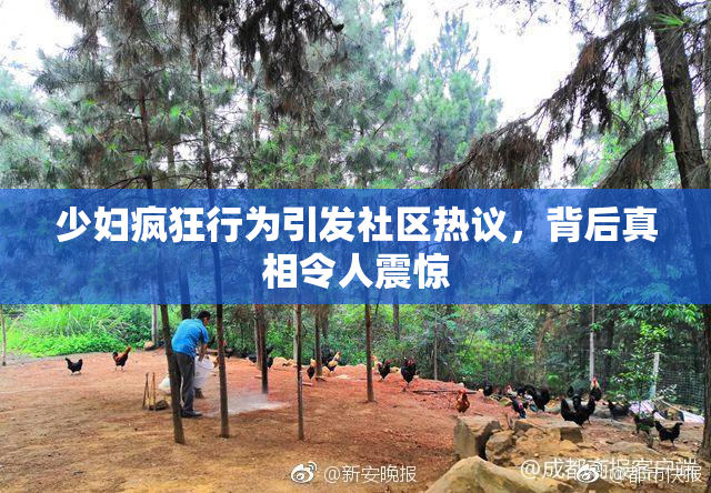 少妇疯狂行为引发社区热议，背后真相令人震惊