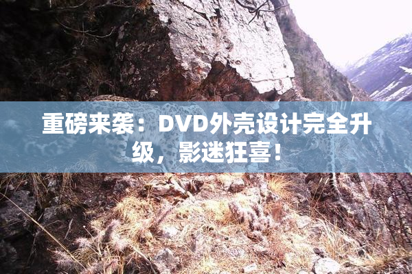 重磅来袭：DVD外壳设计完全升级，影迷狂喜！