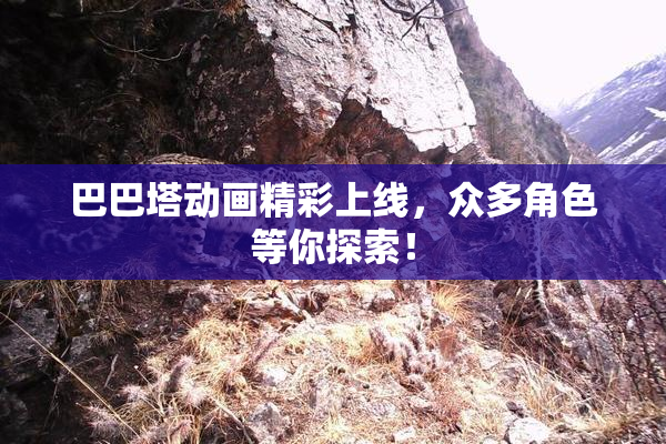 巴巴塔动画精彩上线，众多角色等你探索！