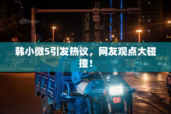 韩小微5引发热议，网友观点大碰撞！