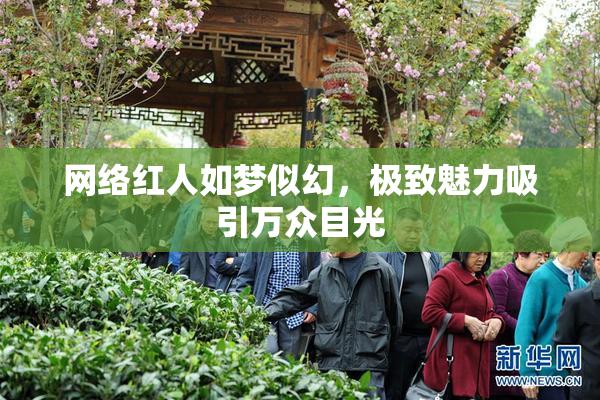 网络红人如梦似幻，极致魅力吸引万众目光