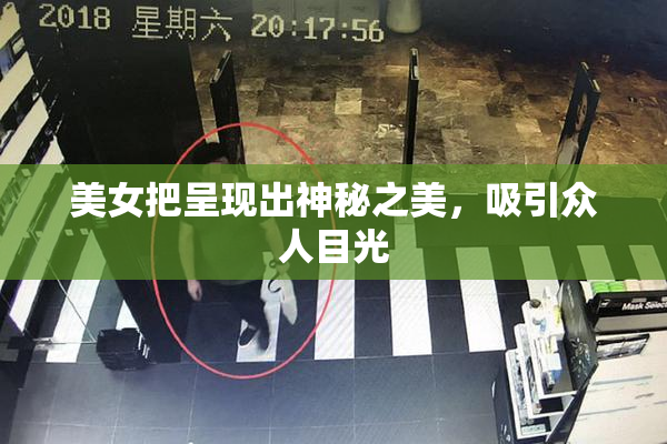 美女把呈现出神秘之美，吸引众人目光