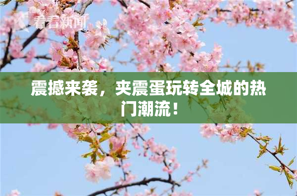 震撼来袭，夹震蛋玩转全城的热门潮流！