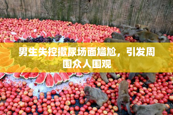 男生失控撒尿场面尴尬，引发周围众人围观