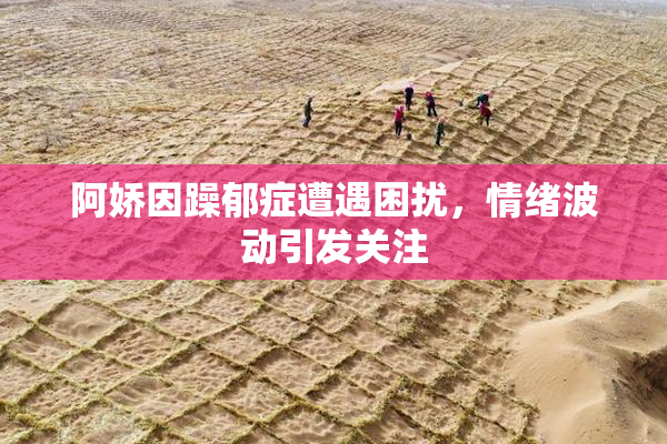 阿娇因躁郁症遭遇困扰，情绪波动引发关注