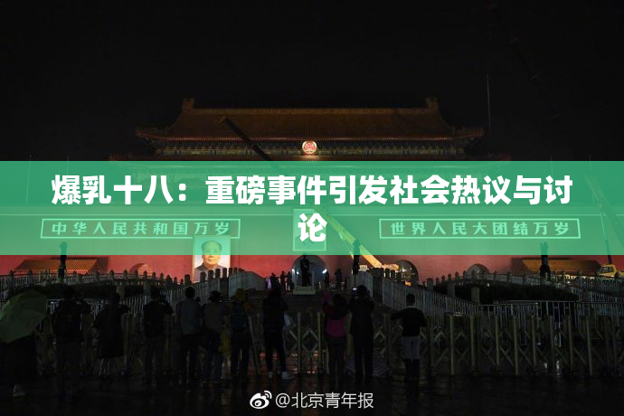 爆乳十八：重磅事件引发社会热议与讨论