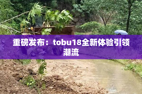 重磅发布：tobu18全新体验引领潮流