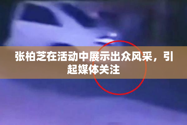 张柏芝在活动中展示出众风采，引起媒体关注