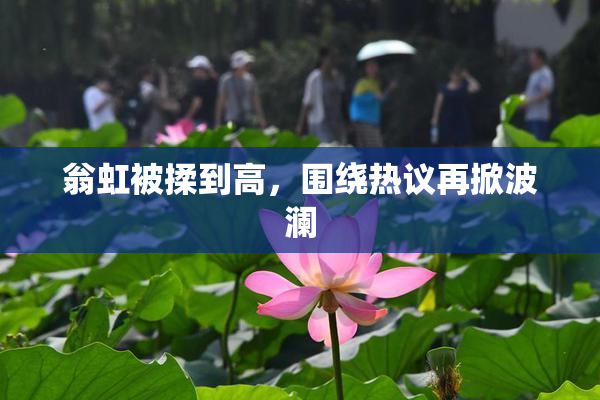 翁虹被揉到高，围绕热议再掀波澜
