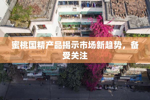 蜜桃国精产品揭示市场新趋势，备受关注