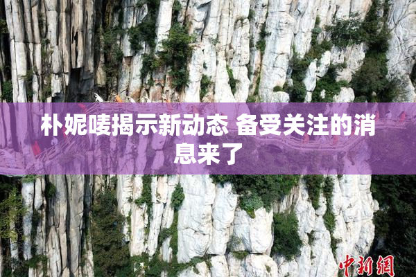 朴妮唛揭示新动态 备受关注的消息来了