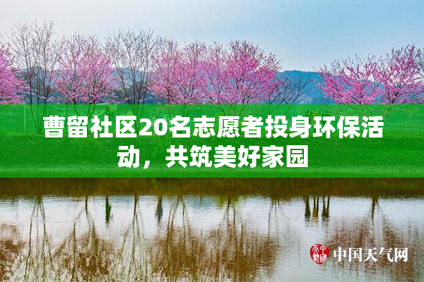 曹留社区20名志愿者投身环保活动，共筑美好家园