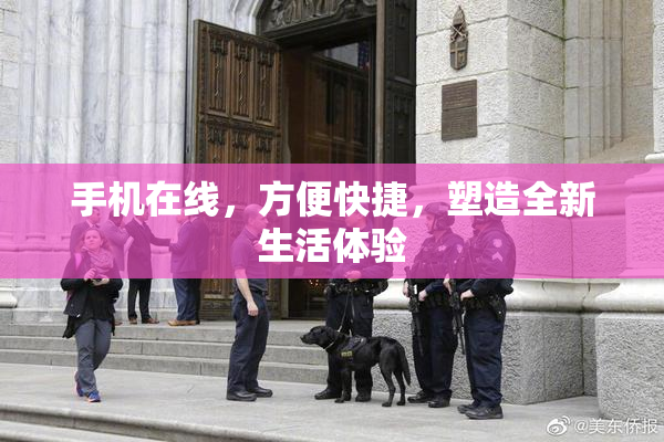 手机在线，方便快捷，塑造全新生活体验