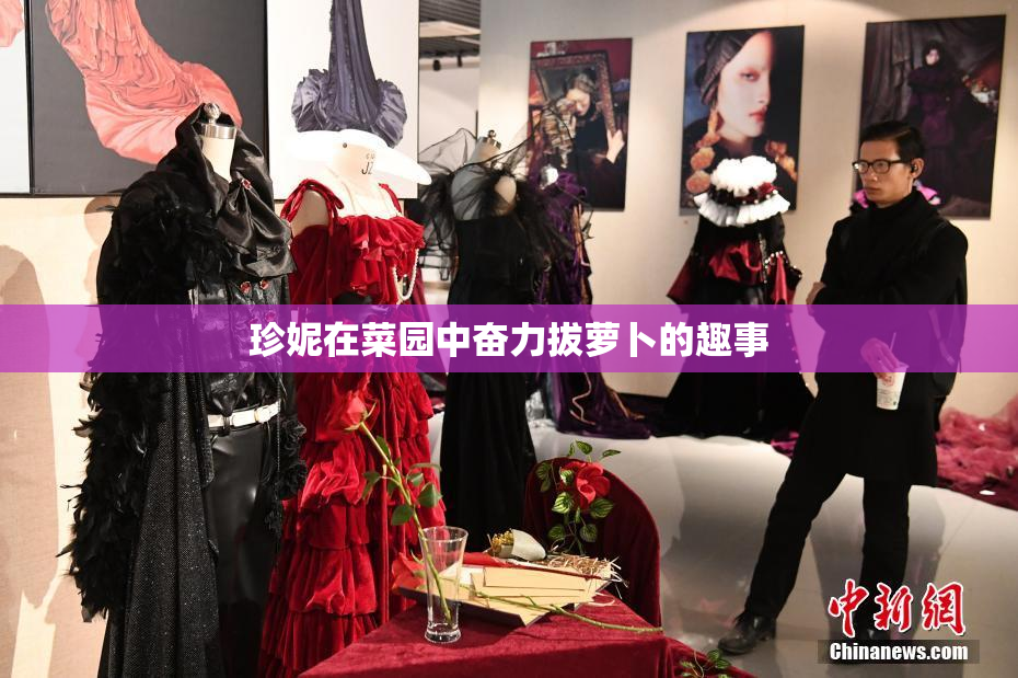 珍妮在菜园中奋力拔萝卜的趣事