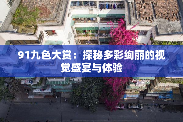 91九色大赏：探秘多彩绚丽的视觉盛宴与体验