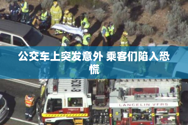 公交车上突发意外 乘客们陷入恐慌