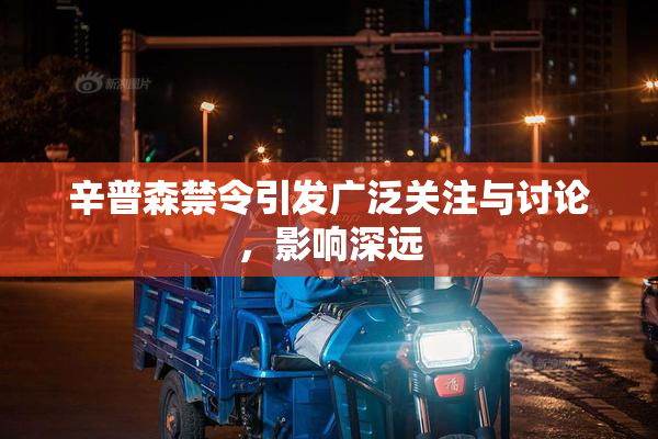 辛普森禁令引发广泛关注与讨论，影响深远