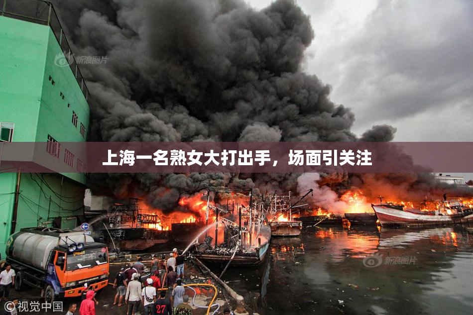 上海一名熟女大打出手，场面引关注