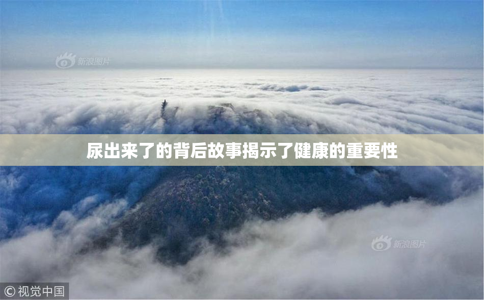 尿出来了的背后故事揭示了健康的重要性