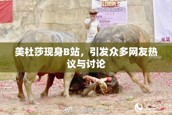 美杜莎现身B站，引发众多网友热议与讨论