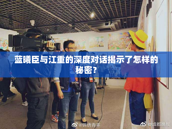 蓝曦臣与江重的深度对话揭示了怎样的秘密？