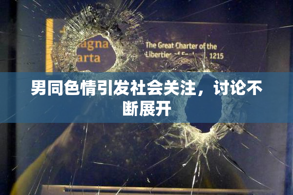 男同色情引发社会关注，讨论不断展开