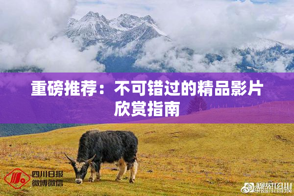 重磅推荐：不可错过的精品影片欣赏指南