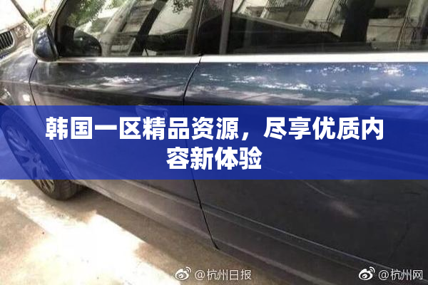 韩国一区精品资源，尽享优质内容新体验