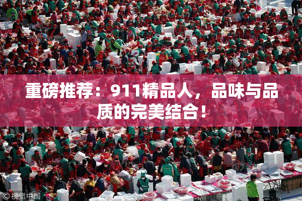 重磅推荐：911精品人，品味与品质的完美结合！